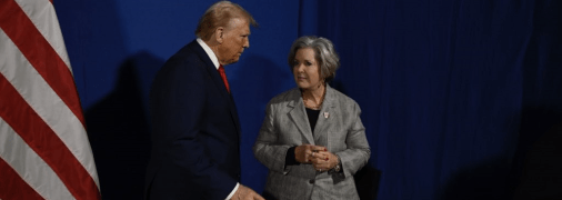 Сьюзі Вайлз з Дональдом Трампом