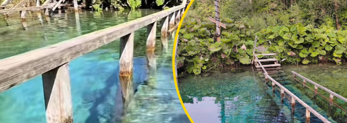 Джерельне озерце в селі Іспас