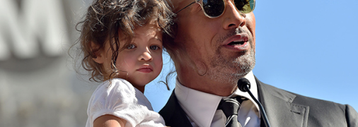 Актер Дуэйн Джонсон поделился трогательным видео с 3-месячной дочерью: ВИДЕО