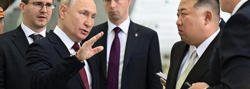 Ким Чен Ын и путин встречались на космодроме "Восточный"