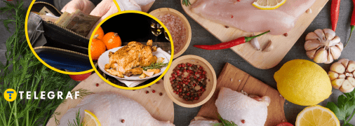 Курица и кошелек с деньгами