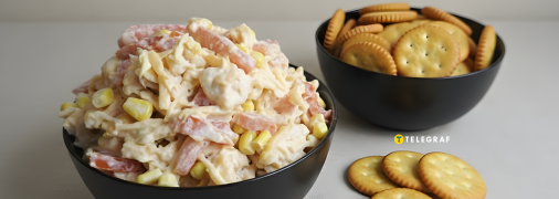 Салат з крекером готується за 10 хвилин