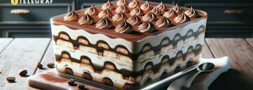 Тірамісу - це не просто десерт, це шедевр італійської кулінарії (фото створене з допомогою ШІ)