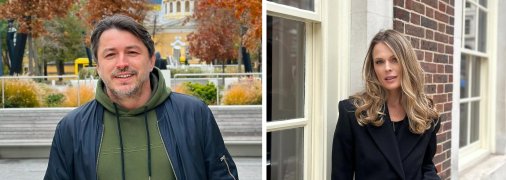 Сергій Притула та Ольга Фреймут багато років були колегами на Новому каналі