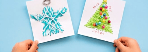 Новогодние открытки своими руками: 30 идей для детей и взрослых