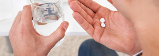 Прием таблеток