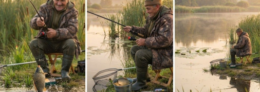 Рибалка спіймав карася