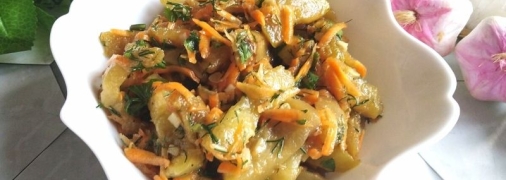 Изумительная закуска из простых кабачков