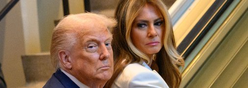 Дональд і Меланія Трамп не виглядають щасливою парою
