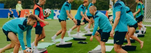 Игроки сборной Украины