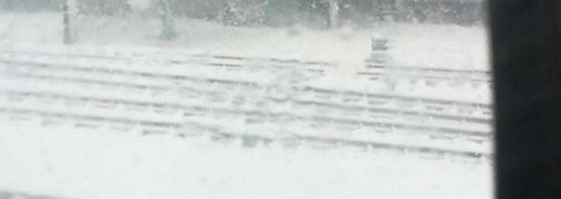 Зима в апреле: появились новые фото и видео заснеженной Украины