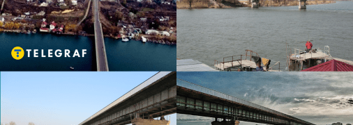 Мост через Днестр, Маяки