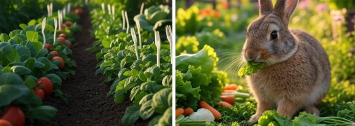 Зайці та інші тварини можуть зашкодити врожаю на городі