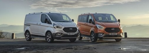 Компания Ford выпустил "внедорожные" версии Transit и Tourneo
