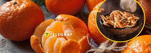 Кожи из мандаринов