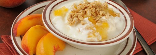 Салатик «Персиковое искушение»