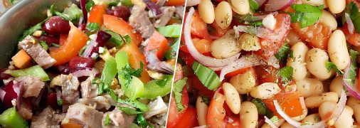 Цей салат готується швидко, а виходить дуже ситним