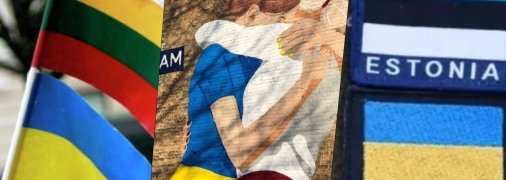 Страны Балтии за время полномасштабной войны предоставили убежище многим украинцам. Фотоколлаж "Телеграфа".