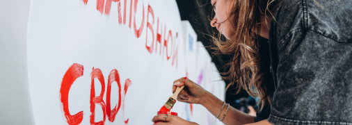 Соня Морозюк разукрасила ТРЦ Gulliver