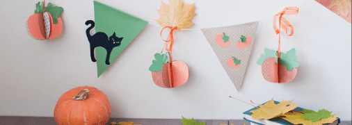 Украшение детского сада: праздничные гирлянды на тему "Осень" своими руками