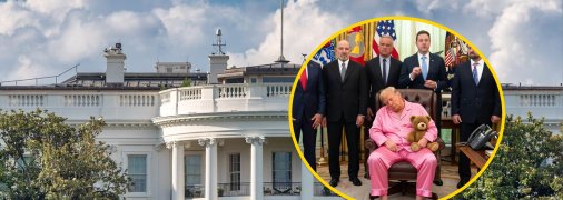 На одному з мемів главі США підібрали "робочий" одяг