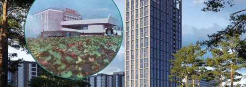 ЖК Marshall збудували на місці кінотеатру "Салют"