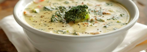 Суп-пюре является не только полезным, но и вкусным (изображение создано с помощью ИИ)