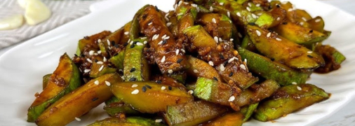 Кабачки з соєвим соусом