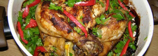 Курочка по итальянски