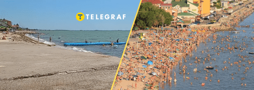 А люди где? Как сейчас выглядит один из самых популярных ранее пляжей оккупированного Бердянска (видео)