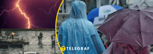 В Україні прогнозують небезпечну погоду зі зливами