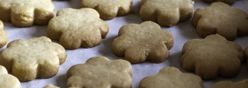 Простое песочное печенье