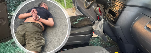 Не реагировал на требования и размахивал ножом: на КПП в Закарпатье нарушитель устроил трехчасовой спектакль (видео)