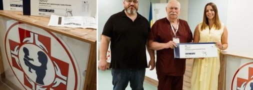 Фонд Андрея Матюхи передал новое хирургическое оборудование "Охматдету"