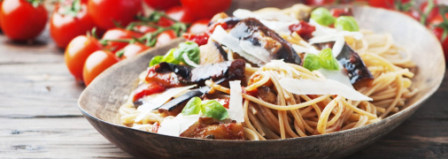 Изумительная паста с баклажанами