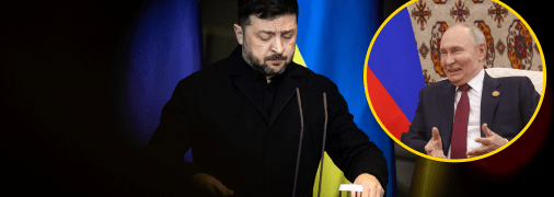 Володимир Зеленський та Володимир Путін