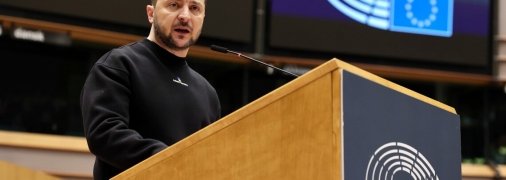 Володимир Зеленський у Європарламенті