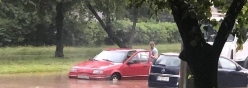 Обвалившиеся фасады и рухнувшие деревья: очередная буря пронеслась по Львову (фото, видео)