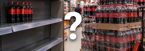 Попри достатні поставки ситуація з напоями нерівномірна у різних магазинах