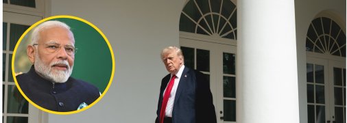 Дональд Трамп и Нарендра Моди