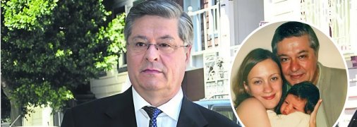 Павло Лазаренко з дружиною