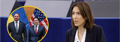 Андрей Ермак, Марко Рубио и Валери Айер