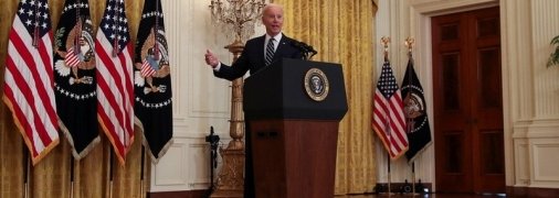 Первая пресс-конференция Байдена: почему лидер США не говорил об Украине и лишь слегка затронул тему РФ