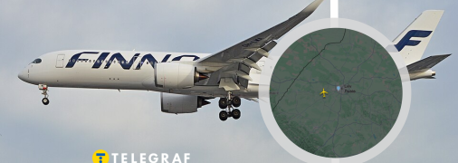 Над Україною зафіксували літак