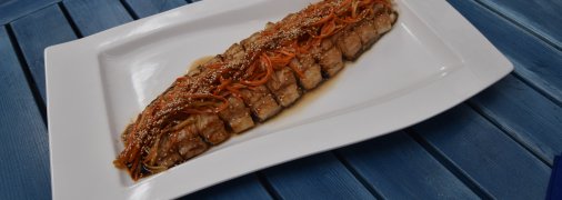 Главный тренд сезона! Черная треска в японском стиле на мангале