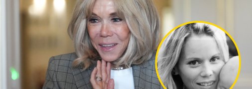 Какой в молодости была Брижит Макрон