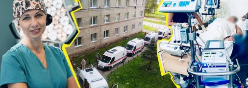 "Швидкі" везуть хворих до лікарні, а там їх рятують лікарі