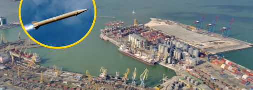 Россияне продолжают обстреливать порт Одессы