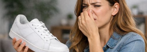 Як прибрати неприємний запах з взуття