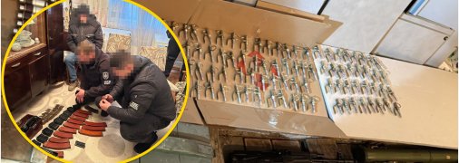 ДБР викрило схованку зброї